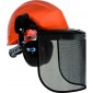 ELMETTI DELTAPLUS FORESTIER-2 C/CUFFIE E VISIERA ARANCIONE